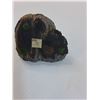 Image 4 : Geode w/Mining Themed Decor - 5" x 4" x 2"