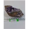 Image 1 : Violet Quartz Rock - 8.5" x 4.5" x 4"