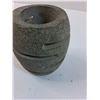 Image 2 : Carved Stone Tealight Candle Holder - 4.5" x 3"