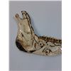 Image 4 : Carved Jawbone Art - 11" x 9"