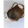 Image 3 : Copper Coal Scuttle Bucket - 14" x 12" x 12"