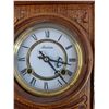 Image 2 : Forestville Wind-up Wall Pendulm Wall Clock - Missing Key? - 21" x 8" x 4"