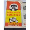 Image 2 : Vintage Quaker Oats 20lbs Sack & Hart-Parr Co Paper Advertisment