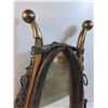 Image 2 : Mirrored Vintage Horse Collar - 31" x 20" x 6"