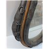 Image 3 : Mirrored Vintage Horse Collar - 31" x 20" x 6"