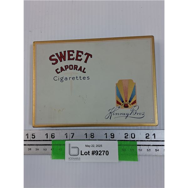 Sweet Caporal Vintage Cigarette Tin