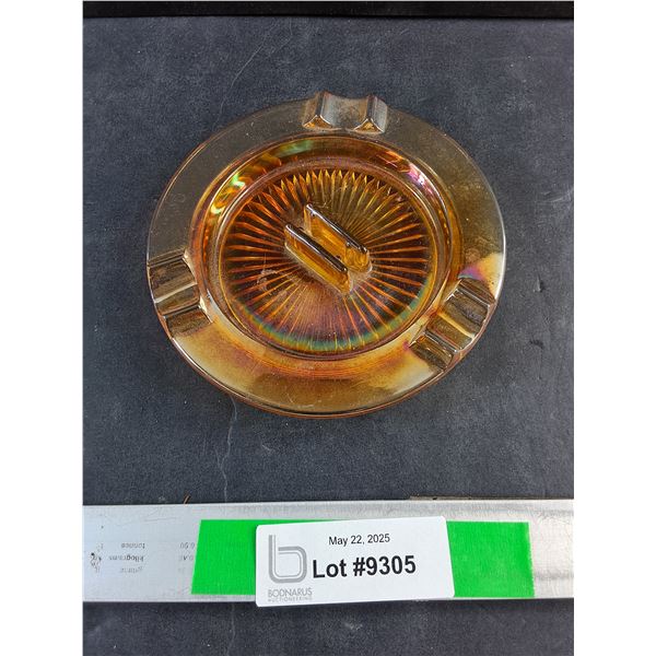 Carnival Glass Ash Tray