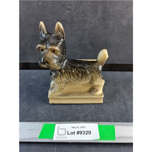 Vintage Scottie Ceramic Dog Figurine