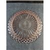 Image 2 : Vintage Pink Waterford Depression Glass Plate - 7" x 5"
