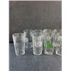 Image 2 : (12) Vintage Glass Tumblers: Foremens Club of Hamilton Insignia, Years from 1940-52