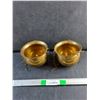 Image 1 : (2)  Brass Planters