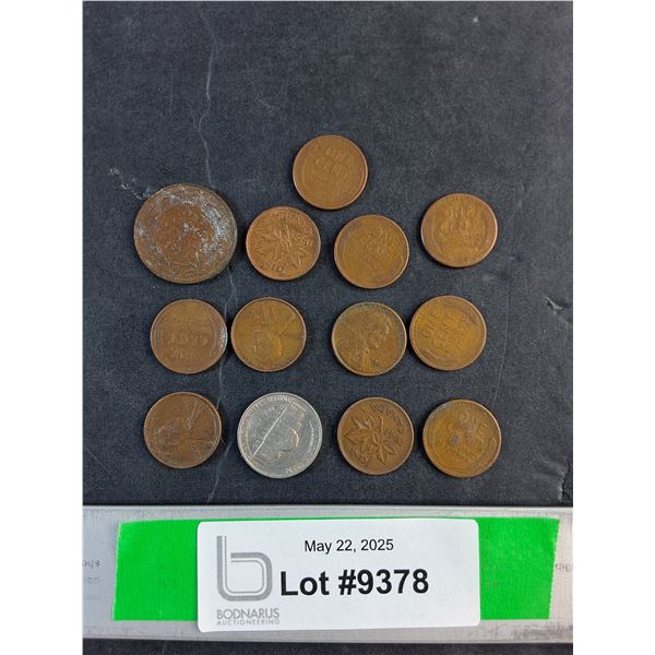 Various Canadian and American Antique Coins