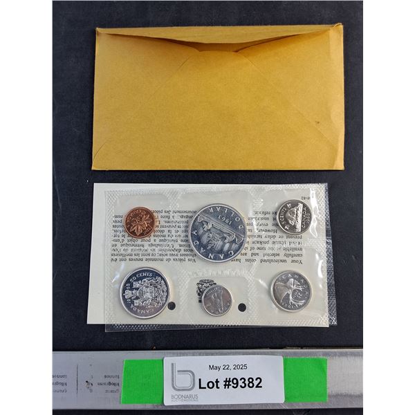 1963 Various Canadian Coins - Sealed