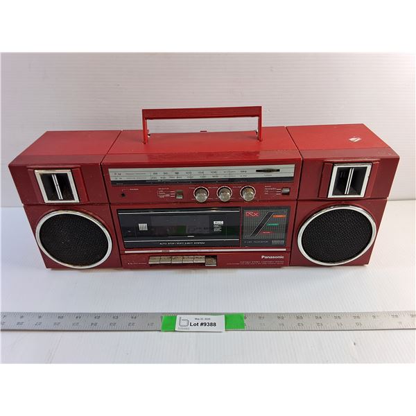 Panasonic Portable Stereo Component System - As Is