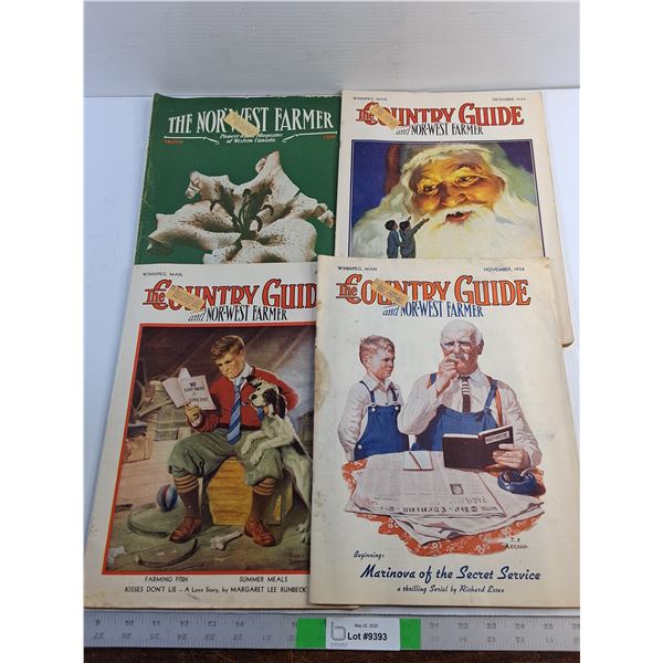 The NorWest Farmer and The Country Guide Vintage Magazines