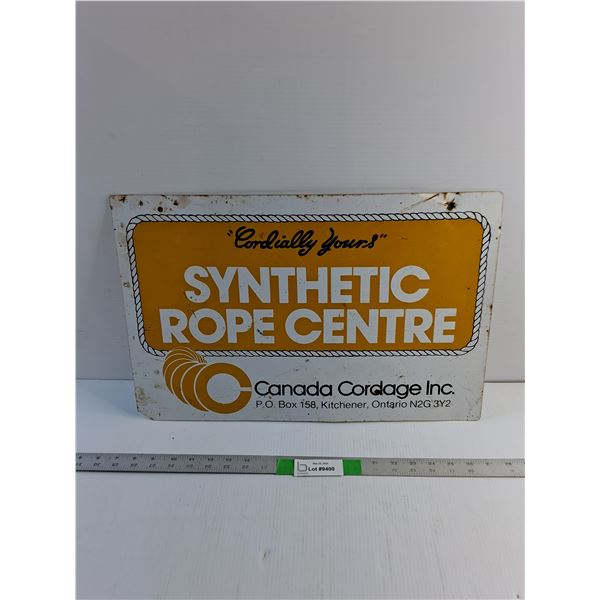 Synthetic Rope Centre Wall Sign 20 x 13"