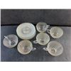 Image 2 : Dominion Glass Saguenay Cups and Coasters - Chipped