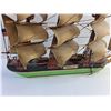 Image 2 : Vintage Whaling Ship Clipper 1846 Display Model