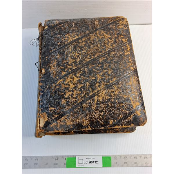 Antique Holy Bible - As Is