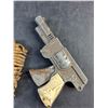 Image 2 : Vintage Cody Colt Toy Handgun and Leather Holster
