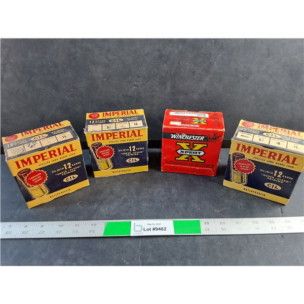 Empty Imperial and Winchester Ammunition Boxes