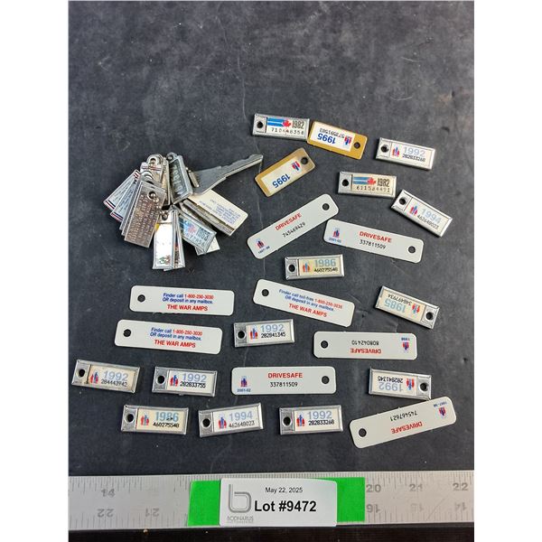 Drivesafe Key Chains