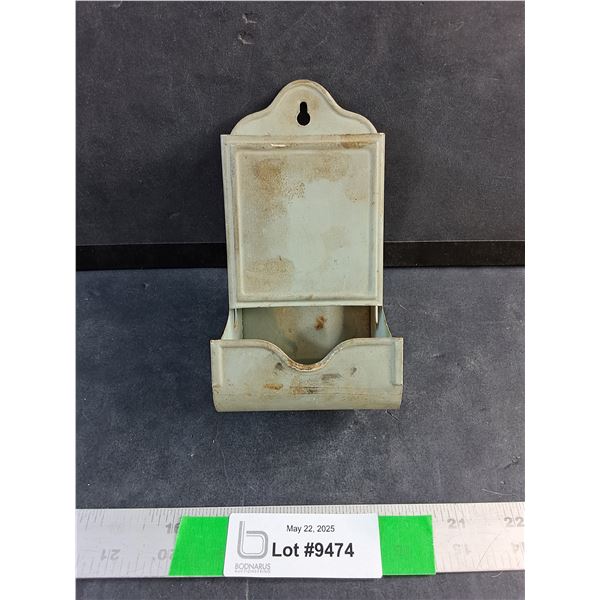 Vintage Wall Matchbox Holder