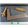 Image 1 : Carpenters Depth Gauge, Carpenters Square and Folding Ruler