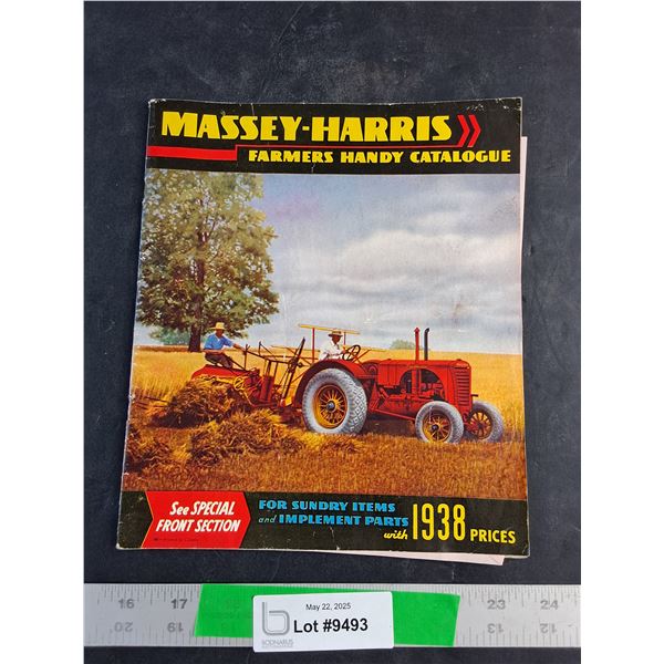 Massey Harris Famers Handy Catalogue