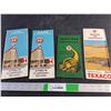 Image 1 : Vintage Canada and the US Road Maps and Texaco Farm Notebook