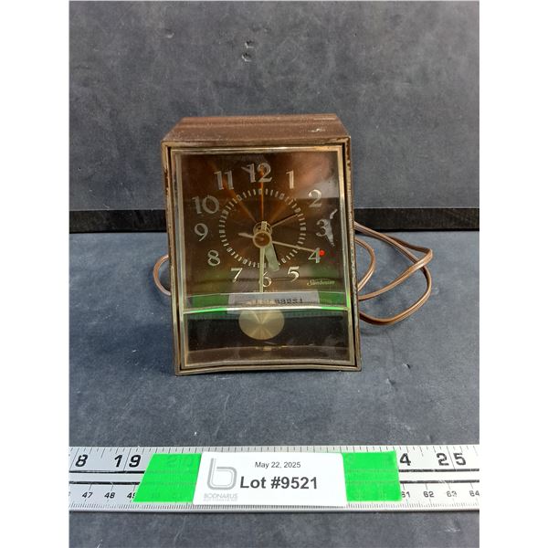 Sunbeam Desk Clock - As Is