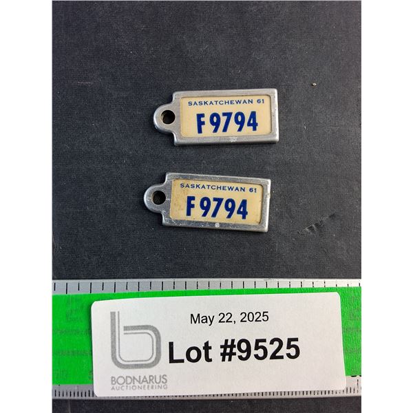 (2) Saskatchewan Key Chains