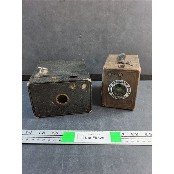 (2) Antique Cameras - As Is