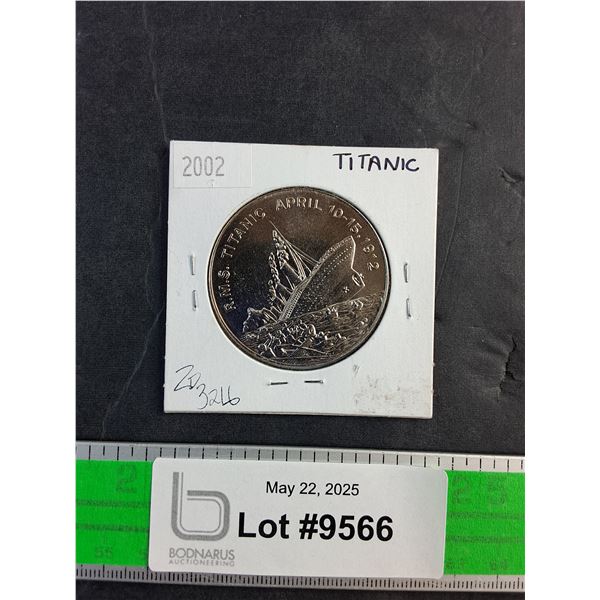 2002 Republic of Somaliland 5 Dollar Titanic Coin