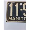 Image 2 : Manitoba License Plate - 1930