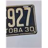 Image 3 : Manitoba License Plate - 1930