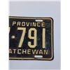 Image 3 : Saskatchewan License Plate - 1952