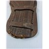 Image 2 : Vintage Leather Gun Holster - 9.5" x 6"