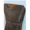 Image 3 : Vintage Leather Gun Holster - 9.5" x 6"