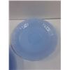 Image 5 : PYREX Blue Delphite Tea Cup Set: (4) Cups & (5) Saucers