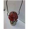 Image 5 : Coleman Gasoline Lamp - Model 200 - 1954 - No T-66 - Has Crack in Glass Shade - As Is