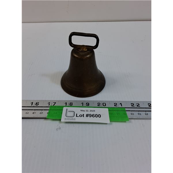 Brass Vintage Bell -  4" x 3.5"