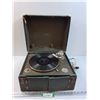 Image 1 : Brunswick Vintage Record Player in Case w/Record - May Need Some TLC - CANNOT SHIP