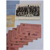 Image 4 : Military Lot: Ration Booklets, Pictures, Letter Opener, Letters, Misc