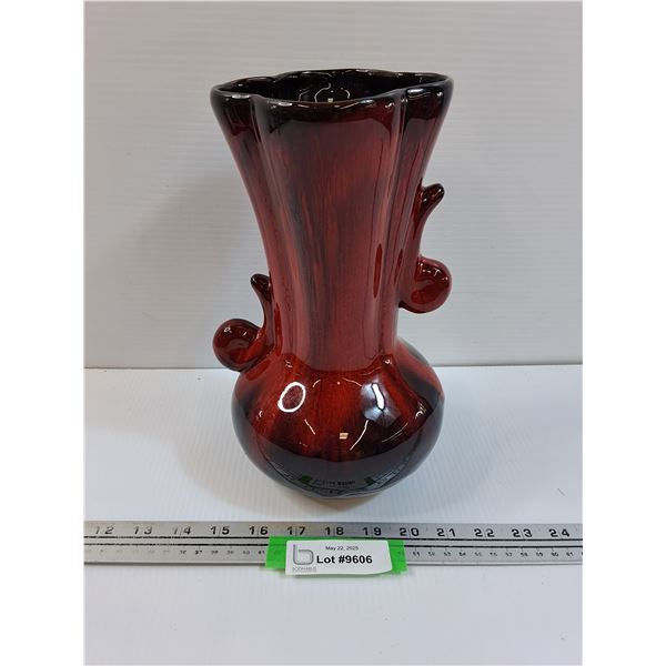 Blue Mountain Pottery Vase - 10.5" Tall x 6" Wide