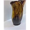 Image 2 : CeramiVase Blue Mountain Pottery Style Vase - 9.5" x 7" x 3"