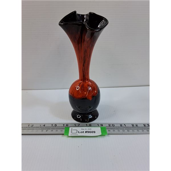 CeramiVase Blue Mountain Pottery Style Vase - 9" Tall