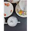 Image 6 : (6) Tea Cup Sets: Saskatchewan Prairie Lily, Royal Stafford, Misc
