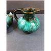Image 3 : (2) Blue Mountain Pottery Vases: Swan & Pitcher