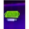 Image 1 : Uranium Glass Butter Dish Bottom - 4.5" x 7"